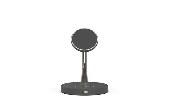 Καλή τιμή 5watt 7.5watt Μεταλλική ασύρματη φορτιστή 4 σε ένα ασύρματη φορτιστή ABS κράμα ψευδαργύρου σε απευθείας σύνδεση