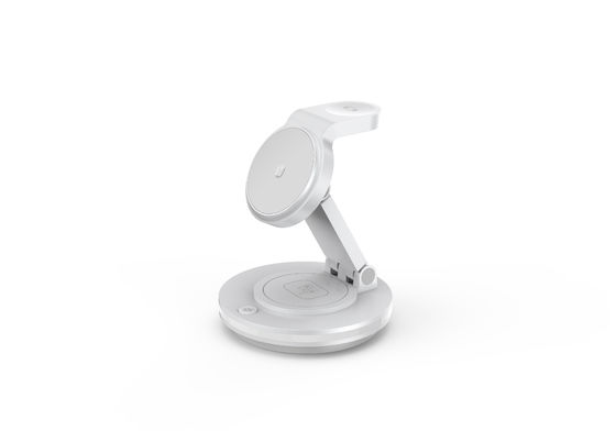 Καλή τιμή Δυνατός 10W 3 σε 1 Magsafe φορτιστή Μαγνητικός φορητός φορτιστής γωνία 180 μοίρες σε απευθείας σύνδεση