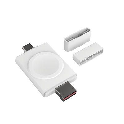 Καλή τιμή 2.5W Samsung Apple Watch φορτιστή με προστασία από υπερφόρτιση λευκό/μαύρο χρώμα σε απευθείας σύνδεση