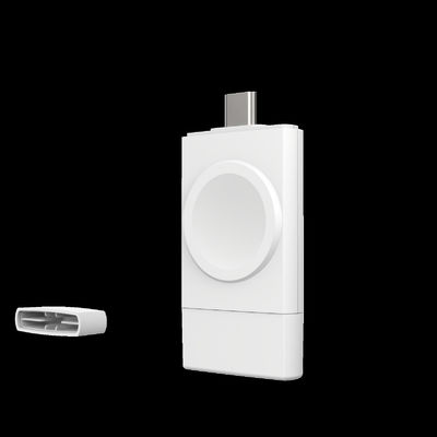 Καλή τιμή Μίνι μεγέθους διπλή διεπαφή Samsung Apple Watch φορτιστή USB A & USB C ασύρματο φορτιστή ρολογιού σε απευθείας σύνδεση