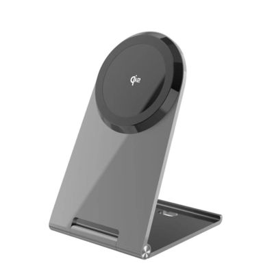 Καλή τιμή Ασύρματος φορτιστή 15W από κράμα αλουμινίου Qi 2 με προστασία από υπερθερμοκρασία σε απευθείας σύνδεση