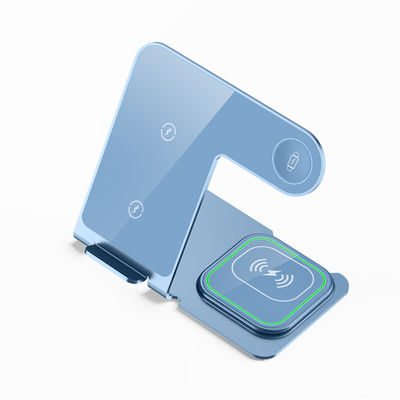 Καλή τιμή Πολυχρωματικό ασύρματο φορτιστή από κράμα αλουμινίου για φόρτιση σε απευθείας σύνδεση