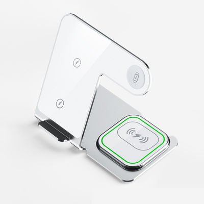 Καλή τιμή Ασύρματο φορτιστή αλουμινίου 15W Qi για iPhone/Samsung Phone σε απευθείας σύνδεση