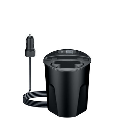 Καλή τιμή 15W Γρήγορη φόρτιση Ασύρματη φόρτιση Κούπα Φορτιστή αυτοκινήτου Μαύρο χρώμα Για αυτοκίνητα σε απευθείας σύνδεση