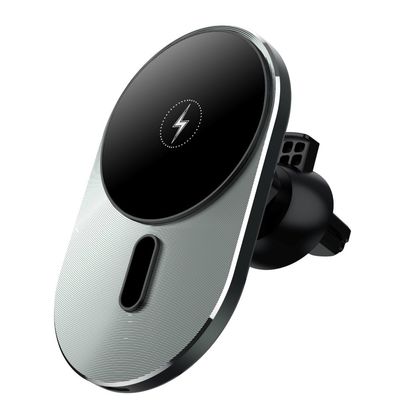 Καλή τιμή Εφοδιασμός αερισμού 15W ασύρματο φορτιστή αυτοκινήτου με προστασία ασφαλείας σε απευθείας σύνδεση