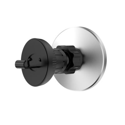 Καλή τιμή Μαγνητικός ασύρματος φορτιστή αυτοκινήτου 15W Max Air Vent Ασημένιο / Γκρίζο για τηλέφωνα Qi σε απευθείας σύνδεση