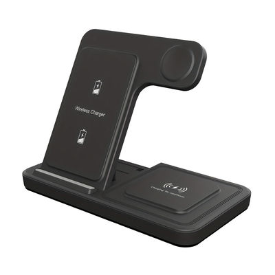 Καλή τιμή T258 Wireless Fast Charger 5-In1 Folding Charger Support 15W/10W/7.5W/5W With Night Light Dual Coil-Charger σε απευθείας σύνδεση