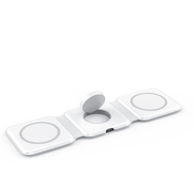 Καλή τιμή 2025 New W07C Wireless Charger 15W Type-C Port Magnetic Mini Charger Support Iwatches And Airpods σε απευθείας σύνδεση
