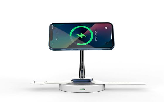 Καλή τιμή 2025 Χονδρικό T269C Ταχεία φορτιστή 15w 10w Μαγνητική ασύρματη ταχεία φορτιστή Apple And Samsung Pones φορτιστή σε απευθείας σύνδεση