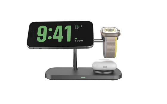 Καλή τιμή Χονδρεμπόριο T255 Ασύρματος ταχεία φόρτιση Μαγνητική ABS Τεχνική φόρτιση τηλεφώνου σε απευθείας σύνδεση