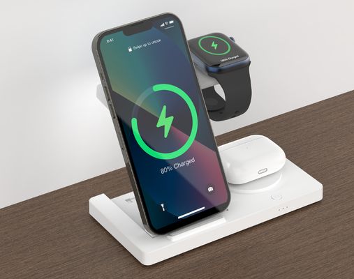 Καλή τιμή Apple Charger T258 Multifuctional Wireless Charger ABS Foldable Wireless Charger  σε απευθείας σύνδεση