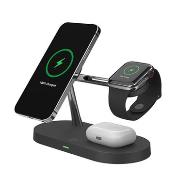 Καλή τιμή ROSH Zinc Alloy 4 σε 1 Charging Dock Πολυλειτουργικός σταθμός ταχείας ασύρματης φόρτισης σε απευθείας σύνδεση