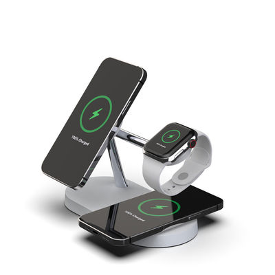 iPhone Watch All In One Ασύρματο φορτιστή Σταθείτε 5 σε 1 Μαγνητικό γρήγορο ασύρματο φορτιστή