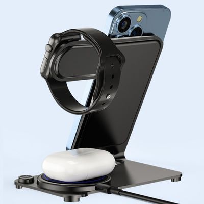 Καλή τιμή Άλουμινίου κράμα Apple Watch γρήγορη φόρτιση με 3W ισχύ εξόδου και ασύρματη φόρτιση σε απευθείας σύνδεση