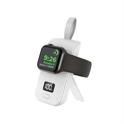 Καλή τιμή 2500mAh Power Bank Ασύρματο φορτιστή για το Iwatch Καλώδιο φόρτισης Προστασία υπερεφόρτισης iPhone σε απευθείας σύνδεση