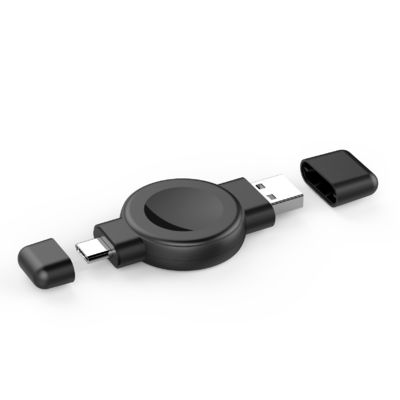 Καλή τιμή 2.5W φορτιστή Smart Watch Λευκό/Μαύρο Χρώμα USB Τύπος C Εισόδου Διασύνδεση 5V Έξοδος σε απευθείας σύνδεση