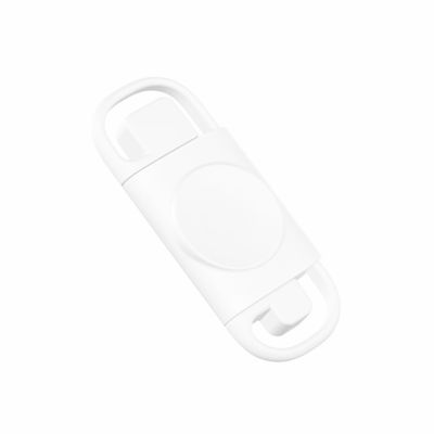 Ελαφρύ λευκό Apple Watch Ασύρματο μαγνητικό φορτιστή 5V Εισερχόμενη τάση