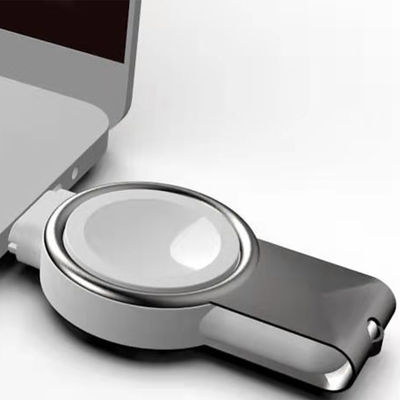 Καλή τιμή Σύνθετο λευκό ασύρματο φορτιστή Apple Watch με διεπαφή USB-A/C σε απευθείας σύνδεση