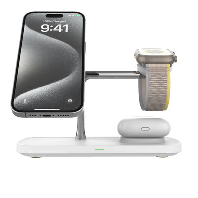 Qi 2 All in 1 Ασύρματος Σταθμός Φορτίου Για την Apple & Samsung