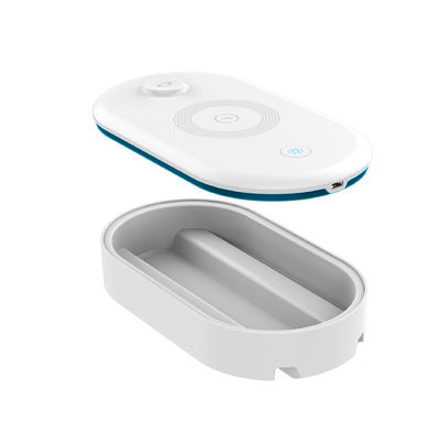 Καλή τιμή Σταθμός ασύρματης φόρτισης 15W UV Sterilizing Box Σταθμός φόρτισης τηλεφώνου 4 σε 1 Σταθμός φόρτισης σε απευθείας σύνδεση