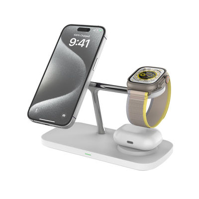 Καλή τιμή QI2 5 in 1  Magnetic Wireless Charger Stand 15W Fast Mag-Safe Charger for iPhone 17/17 pro/ 17 Air/ 17 pro max 16/15/14/13/12 Series σε απευθείας σύνδεση