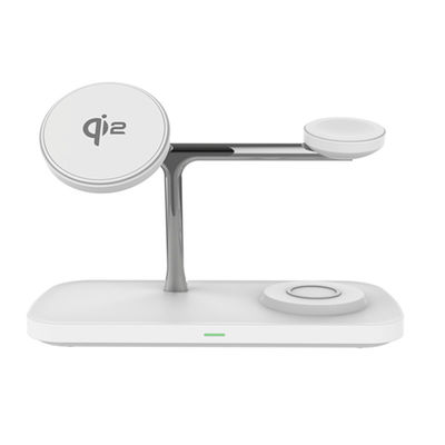 Καλή τιμή Νέα γενιά 15W All-In-One γρήγορο φορτιστή Μαγνητικό ασύρματο φορτιστή με ισχυρή μαγνητική αναρρόφηση ρυθμιζόμενη γωνία σε απευθείας σύνδεση