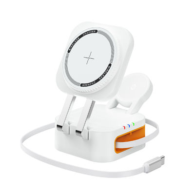 Καλή τιμή 3 σε 1 Desktop ασύρματη φόρτιση 70 X 70 X 41mm 5w/7.5w/10w/15w Εξόδου 9v-3a 12v-1.5a Αναπροσαρμοστής σε απευθείας σύνδεση