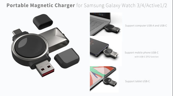 2025 New T304-S Timess Efficient Wireless Charger Support Apple And Samsung Peoducts Zine Dual Interface Charger