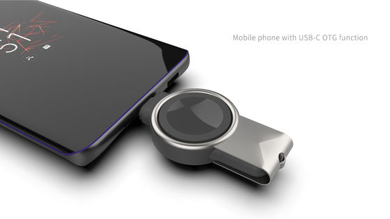 2025 T304-S Wireless Fast Charger, Apple Watch Support, Mini 2500mAh Power Bank ABS Charger