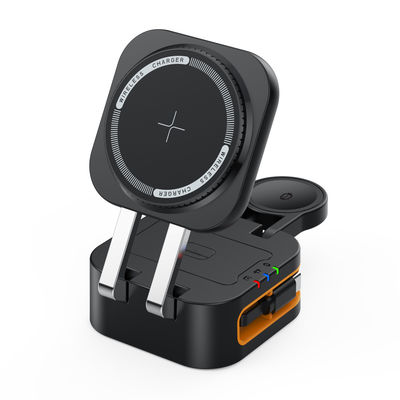 Καλή τιμή CYJ-10 Desktop Wireless Charger 15W Πολυλειτουργικό Για Τηλέφωνο Apple και Samsung σε απευθείας σύνδεση