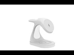 Timess Y008 Μαγνητική αναρρόφηση νυχτερινό φως ασύρματο φορτιστή 15W 4 σε 1 φορτιστή στάδιο για την Apple