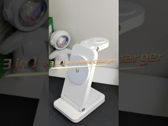 5W Max Power Compact Wireless Charger για φόρτιση ακουστικών σε μαύρο λευκό μωβ γκρι