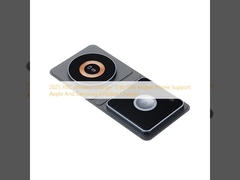 2025 X8C ασύρματο φορτιστή 15W/10W Υποστήριξη κινητών τηλεφώνων Apple και Samsung Δυνατό να αναδιπλωθεί φορτιστή