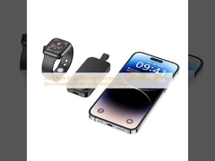 2025 Νέο ασύρματο φορτιστή X550 Για Apple Watch 1000mah Mini Power Bank Φορητό φορτιστή ρολογιού