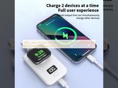 2025 Τελευταία ασύρματη φορτιστή για Apple Watches ABS + PC 2W Mini Power Bank Υποστήριξη Harging Iwatch
