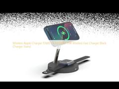 Ασύρματο φορτιστή Apple T268C OEM/ODM 15W Ασύρματο ταχεία φόρτιση Μαύρο σταθμό φόρτισης