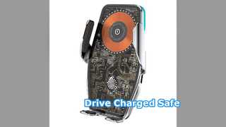 Fast Car Wireless Charger Μαγνητική θήκη τηλεφώνου 15W