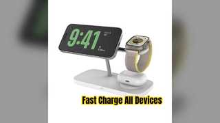 Γρήγορος ασύρματος φορτιστής QI2 Magnetic 15W